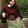 Ladies Vest - Dark Red