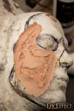 Costume Prosthetic - Zombie Exposed Cheekbone