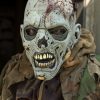 Open Brain Zombie Mask - Gray