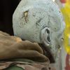 Open Brain Zombie Mask - Gray