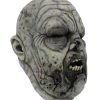 Big Rotten Zombie Mask - Gray and Green