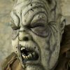 Big Rotten Zombie Mask - Gray and Green