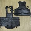 Ratio Torso - Epic Dark Finish Lamellar and Leather Armor Cuirass - 19 Gauge Steel