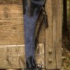 Rangers Leather Quiver - Black & Blue