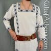 Late Roman Embroidered Tunic - Dark Blue