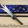 Chinese Folded Steel Double Hook Polearm