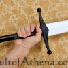 Rawlings Synthetic Sparring Bastard Sword - White Blade