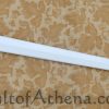 Rawlings Synthetic Sparring Bastard Sword - White Blade