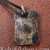 Forged Rune Pendant - Raido