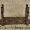 Hand-Carved Norse Ravens Weapon Stand
