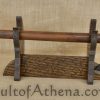 Hand-Carved Norse Ravens Weapon Stand
