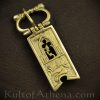 Brass Medieval Chivalric Buckle