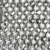 DFDS Chainmail Hauberk - Dome Riveted Construction - Stainless Steel Flat Rings Alternating with Solid Flat Rings