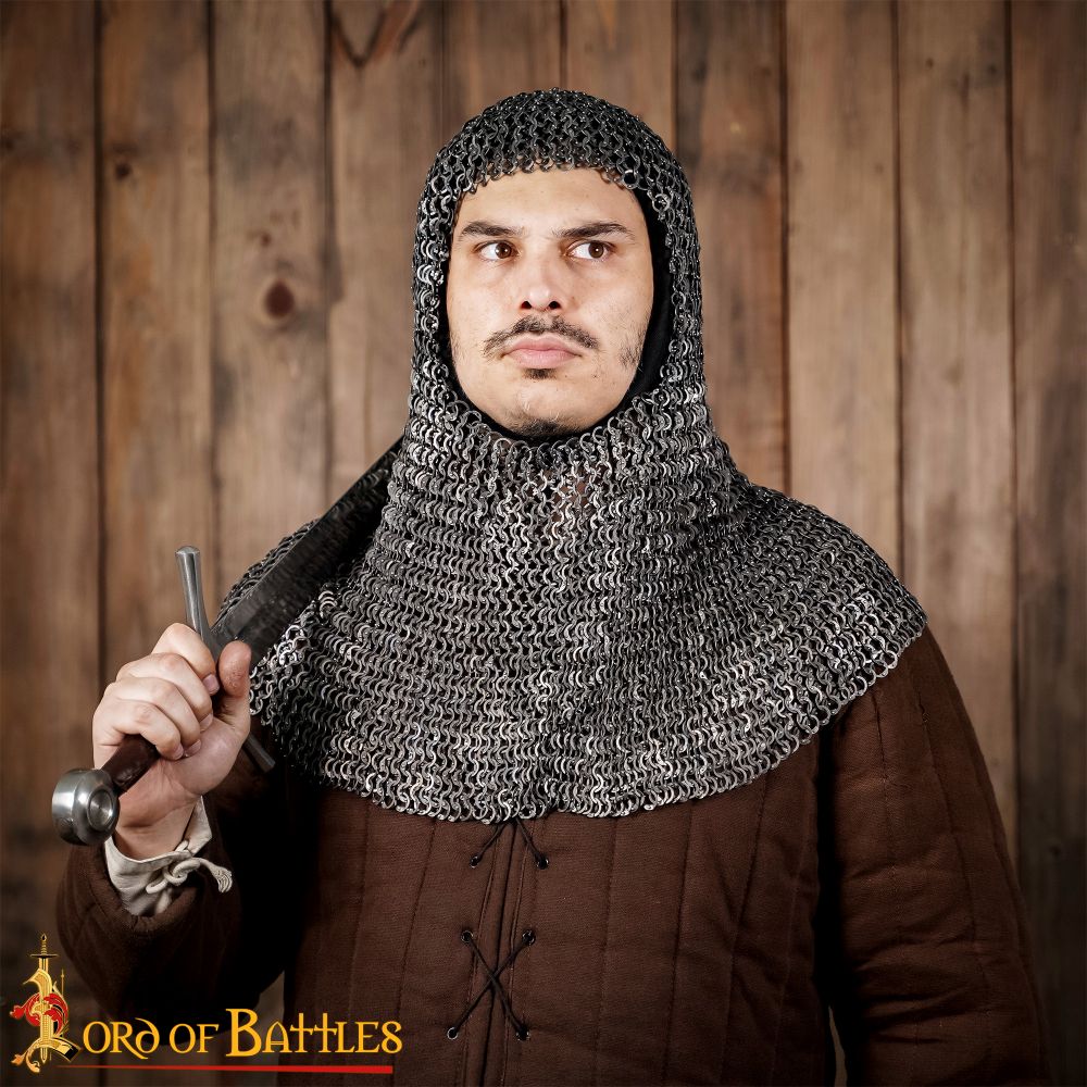 Chainmail Coif - Viking Shield