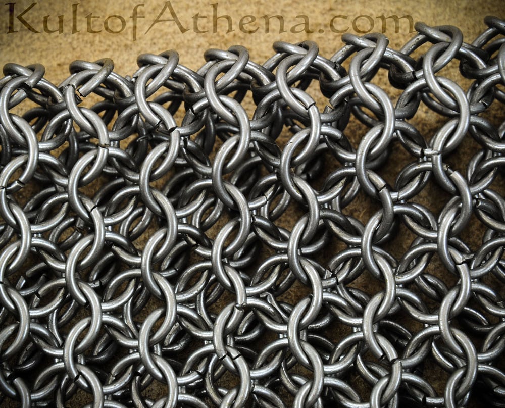 Chainmail Hauberk - Butted High Tensile Wire Rings - Lord of Battles
