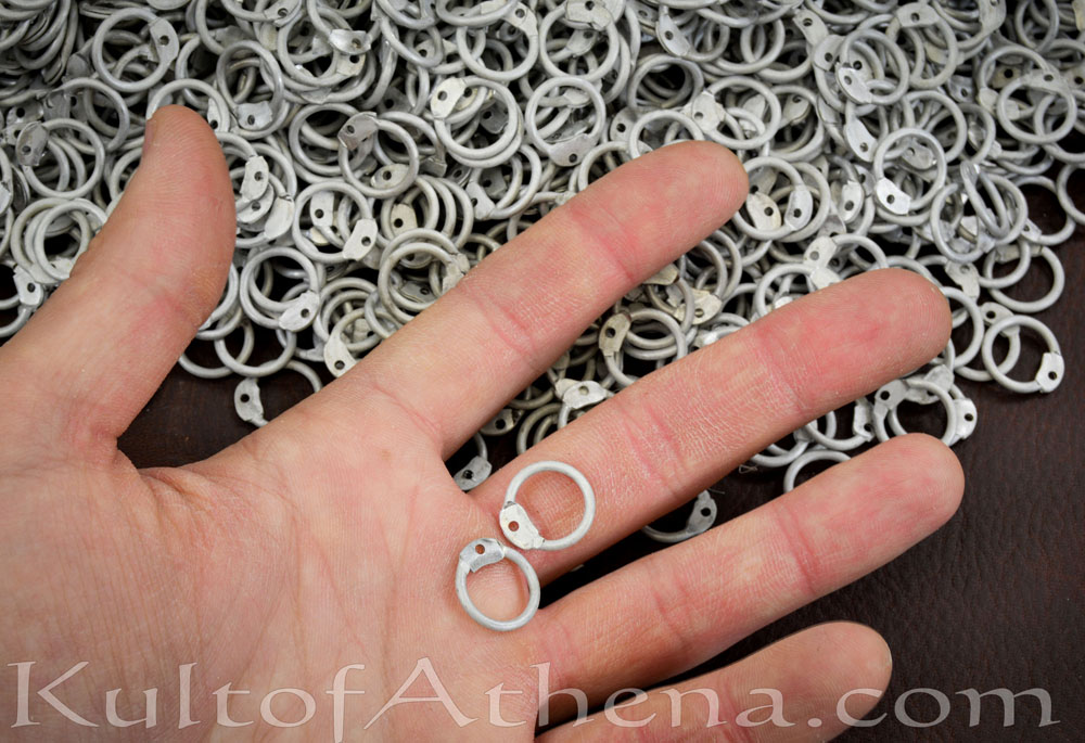 Stainless Steel 10mm Round Riveted Chain Mail Loose Rings for Repair and  Self at best price in Meerut