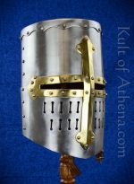 13th Century Great Helm - 16 Gauge