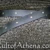 Black Leather Double Wrap Sword Belt