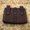 Messenger Pouch - Brown Leather