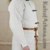 Front-Buckled Gambeson - Natural