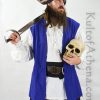 Cotton Pirate / Renaissance Shirt - White - Size Large