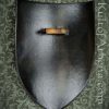 Blackened Steel Heater Shield - 16 Gauge Steel