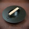Blackened Steel Buckler - 14 Gauge