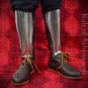 Late Medieval Greaves - 16 Gauge