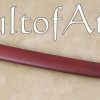 Musha Red Stained Shirasaya Katana
