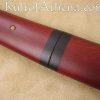 Musha Red Stained Shirasaya Katana