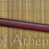 Musha Zatoichi Straight-bladed Shirasaya Katana - Burgundy