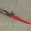 Musha Hand Honed Katana with Red Saya