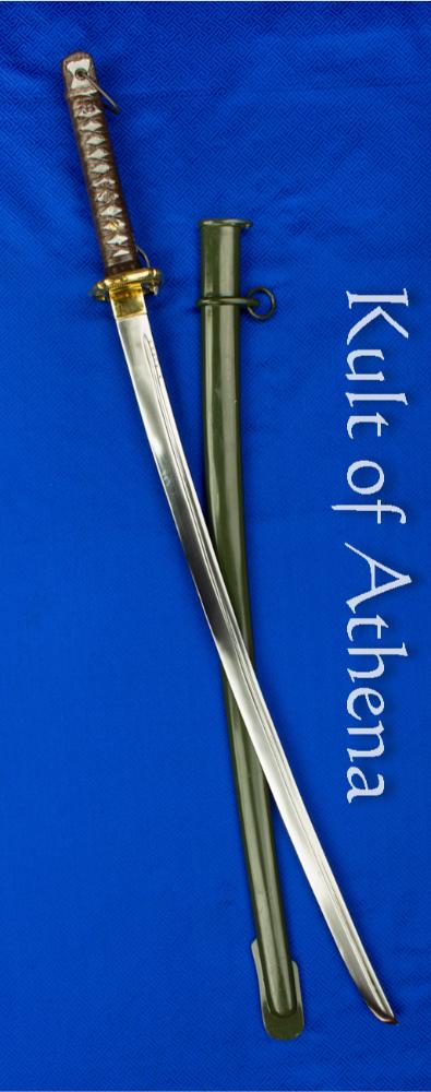 【カトーココノカドー】日本陸軍　尉官用刀緒 Makoto Kurosaki SG2 Gyutou 210mm (8.2
