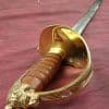 British Royal Navy Dress Saber with leather grip