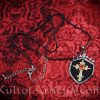 Gothic Cross Shield Pendant