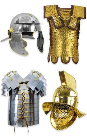 Roman Armor for Sale - Gladiator, Centurion & Legionary Armor