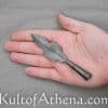 Wide Serrated Arrowhead - Blackened