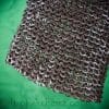 DABM Chainmail Hauberk - Blackened Mild Steel 6mm Alternating Dome Riveted Flat and Solid Flat Rings - Close Out