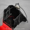 High Capacity Medieval Belt Pouch - Red