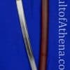 Bishamon Red Shirasaya Katana