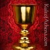 Brass Plated Medieval Goblet