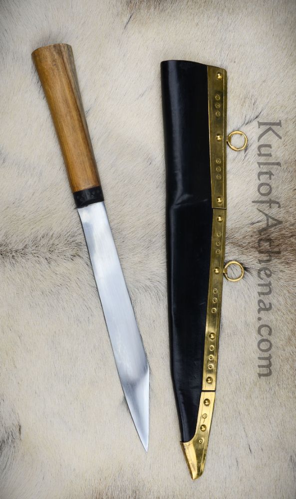 Scandinavian Viking Langseax War Knife TCUS7 – Tod Cutler