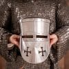 Crusader's Helm - 14 Gauge Steel