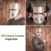Crusader's Helm - 14 Gauge Steel