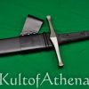 Honshu - Damascus Broadsword with Scabbard