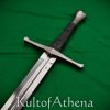Honshu - Damascus Broadsword with Scabbard