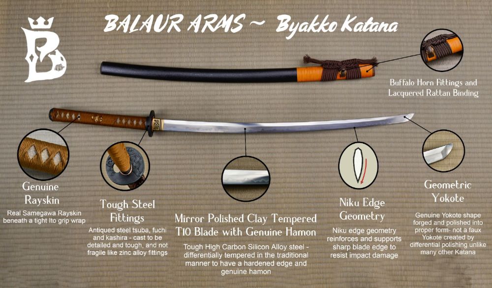 types of japanese swords
