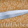 Valiant Armoury Craftsman Series - Short Leaf Blade Sword with Scabbard - Green
