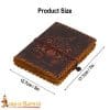 Medieval Leather Journal with Cord