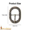 Brass Buckle Set of 3 Pcs